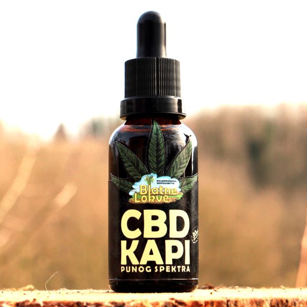 cbd kapi s smeđom pozadinom